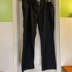 Dickies Crafted For Women Relaxed Dark Wash Blue Jeans